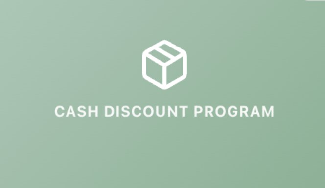 Cash Discount Program